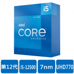Intel i5-12500(6核/12緒)3.0G 加購 華碩 DUAL-RTX3060-O8G 贈 美光DDR4 3200 8G RAM